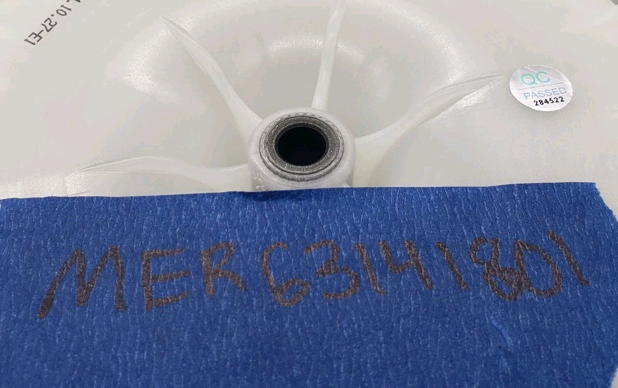 New OEM Replacement for LG Washer/Dryer Stack Impeller Blower MER63141801