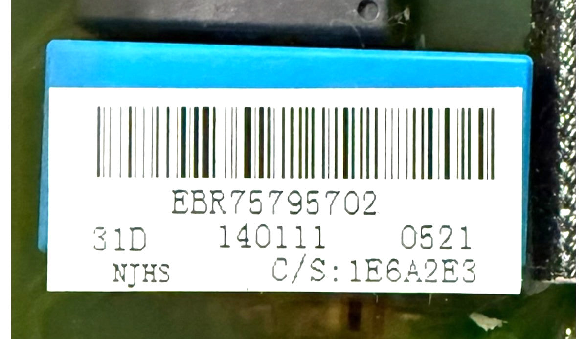 OEM Replacement for LG Washer Control EBR75795702 / EBR62267122