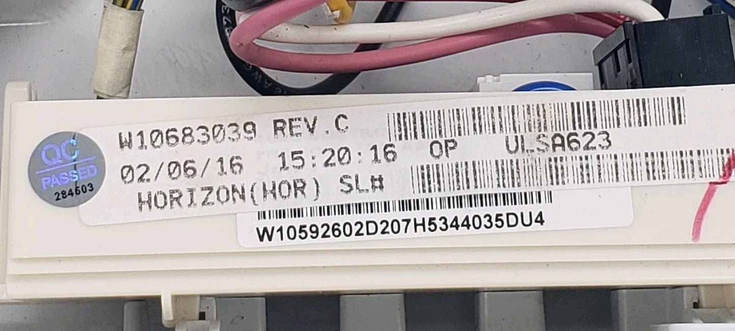 OEM Replacement for Whirlpool zer Control Board W10683039