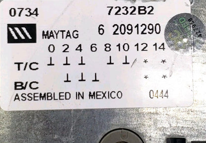 OEM Replacement for Maytag Washer Timer 62091290