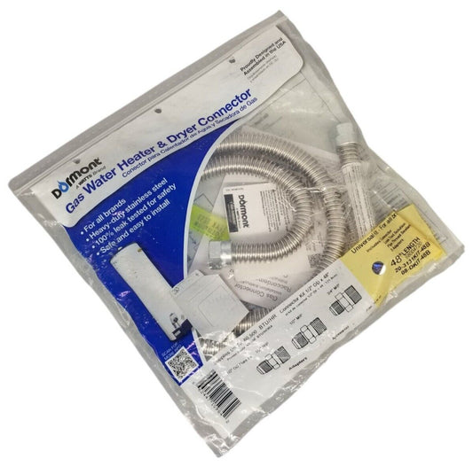 New OEM Dormont Gas Dryer Connector 20-3131KIT-48B