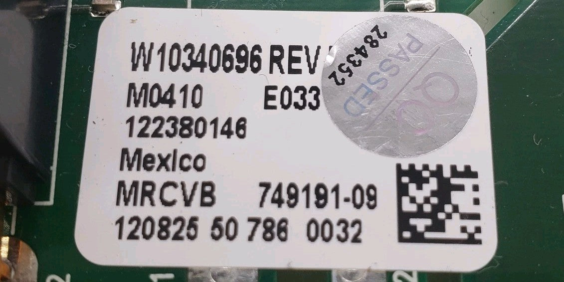 OEM Replacement for KitchenAid Oven Control Board W10340696