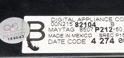 OEM Replacement for Maytag Range Control 8507P212-60