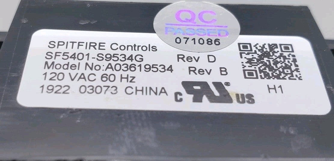 OEM Replacement for Frigidaire Oven Control  A03619534
