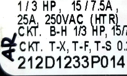 Genuine OEM Replacement for GE Dryer Timer 212D1233P014