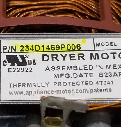 OEM Replacement for GE Laundry Center Dryer Motor 234D1469P006   ⭐ ⭐