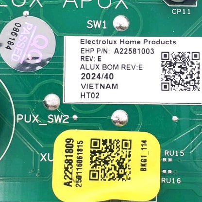 OEM Replacement for Frigidaire Oven Control Board A22581003