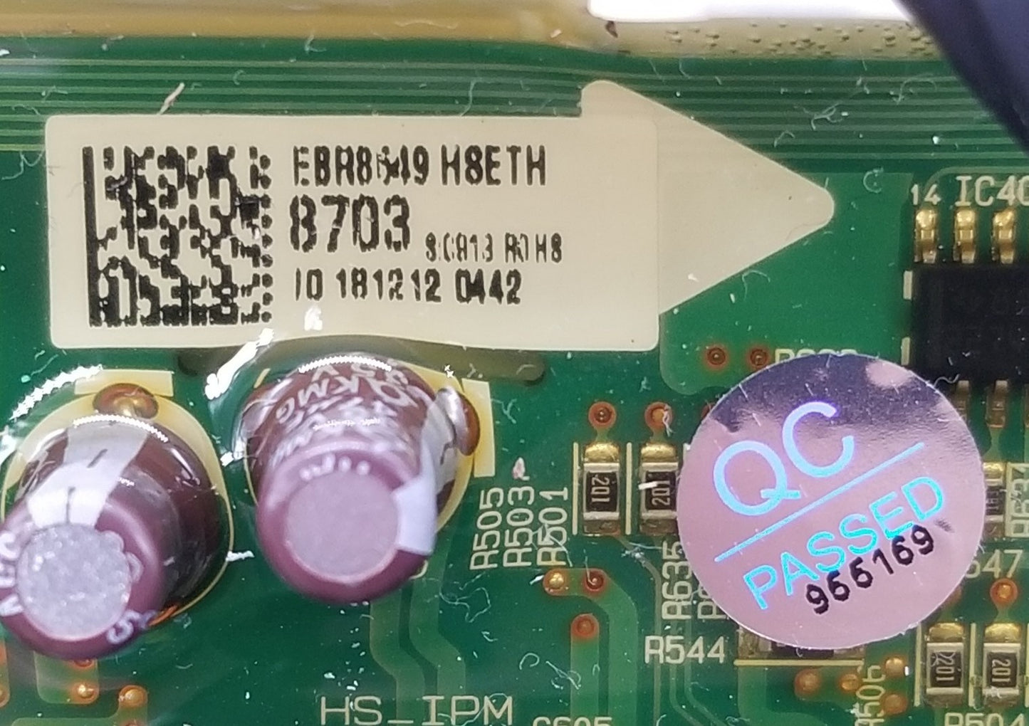 OEM Replacement for LG Washer Control EBR85755503 EBR86498703