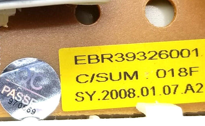 OEM Replacement for LG Washer Control EBR39326001  EBR36858803
