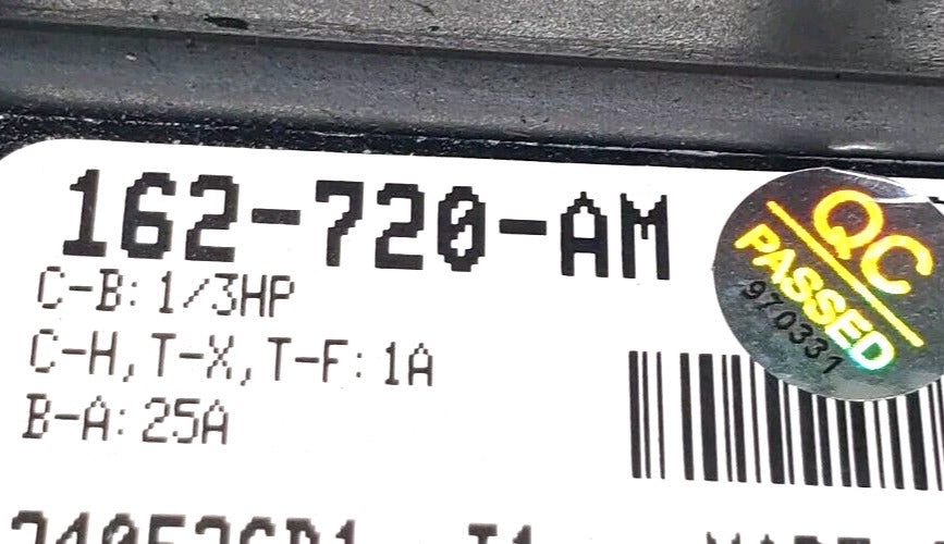 OEM Replacement for Whirlpool Dryer Timer 162-720-AM  W10745655