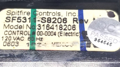 OEM Replacement for Frigidaire Range Control  316418206