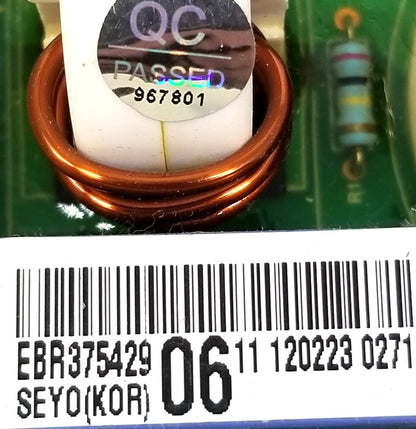OEM Replacement for LG Washer Power Control Board  EBR37542906