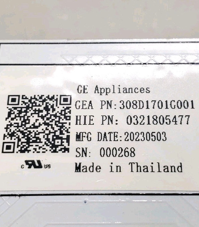 OEM Replacement for GE Dryer Control Board 308D1701G001