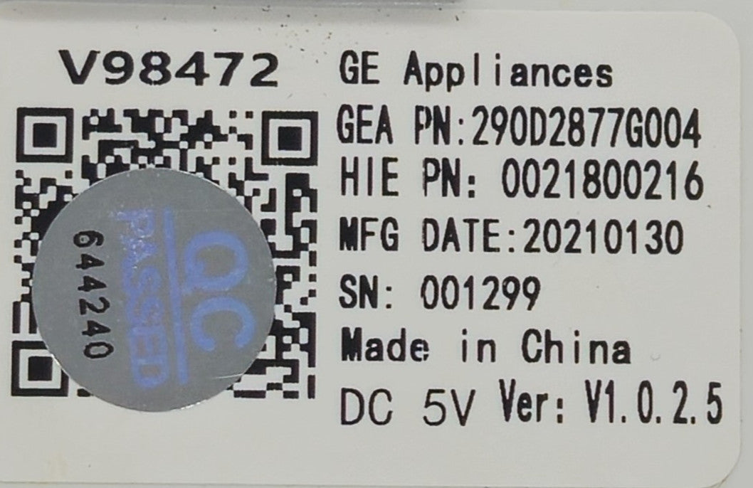 OEM Replacement for GE Washer Accelerometer 290D2877G004