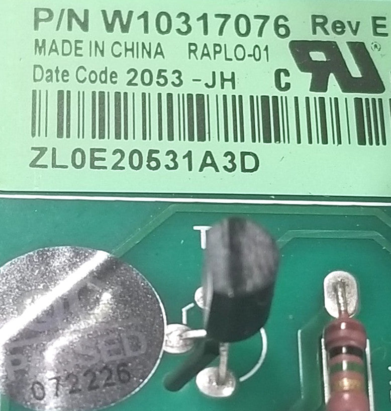 New OEM Replacement for Kenmore Fridge Control W10317076