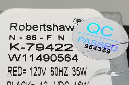 New OEM Replacement for KitchenAid Fridge Inlet Valve  W11535162