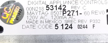 OEM Replacement for Maytag Oven Control 8507P271-60
