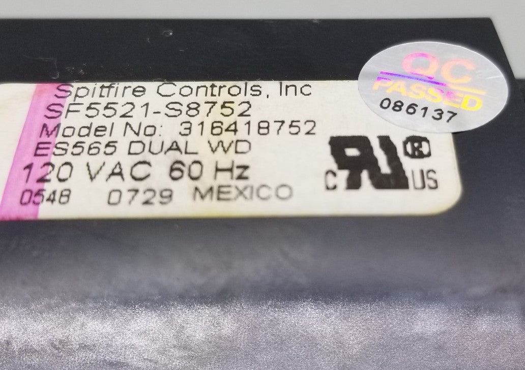 OEM Replacement for Kenmore Range Control 316418752