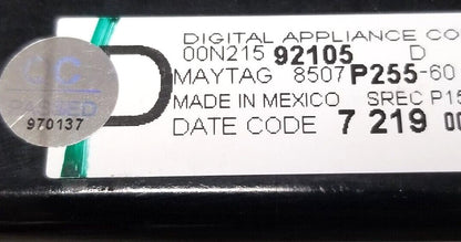 OEM Replacement for Whirlpool Range Control 8507P255-60