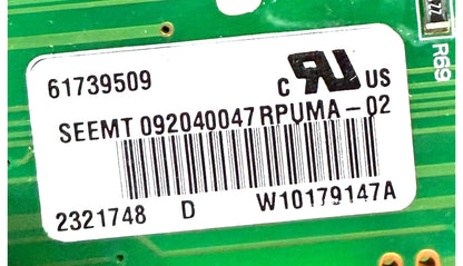 OEM Replacement for Whirlpool Fridge Control W10179147A