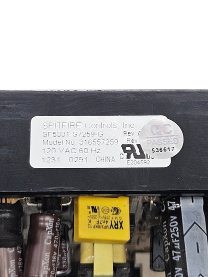 OEM Replacement for Frigidaire Range Control 316557259