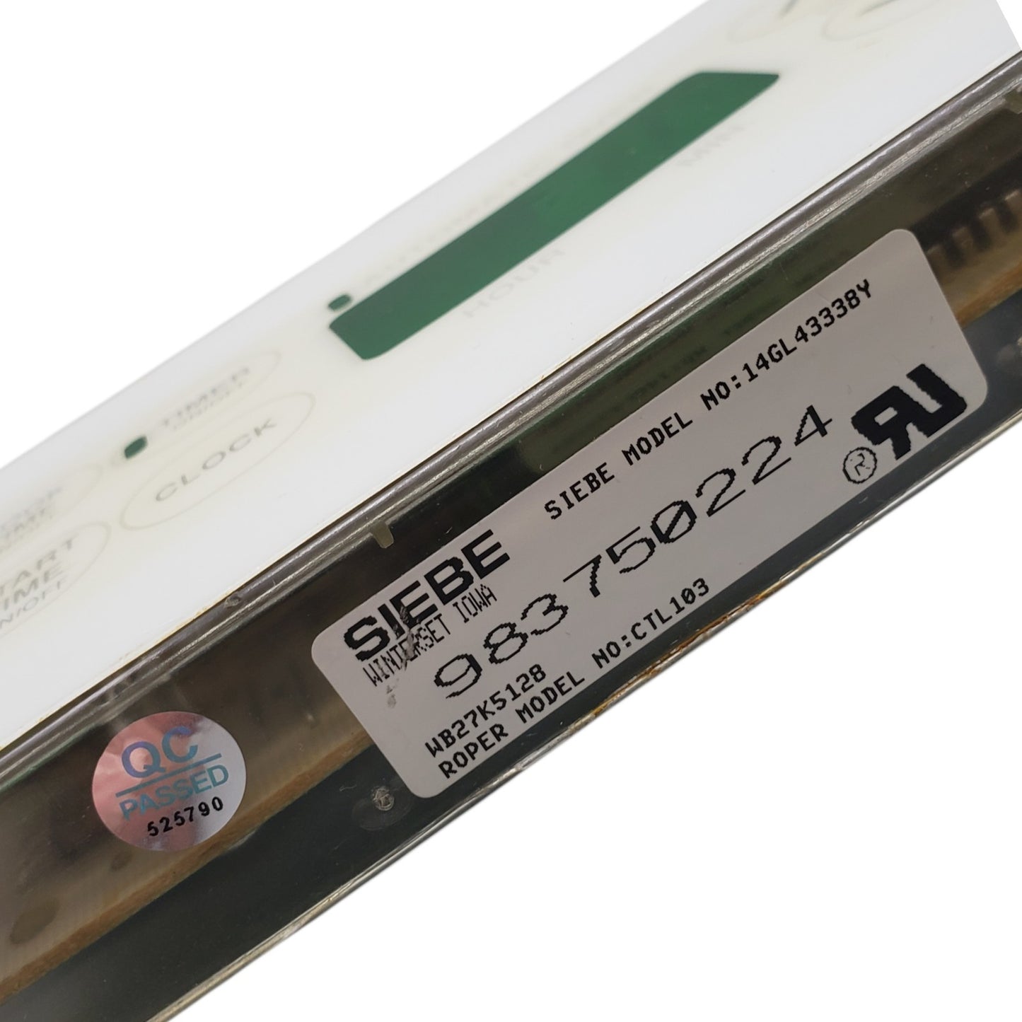OEM Replacement for GE Oven Control WB27K5128