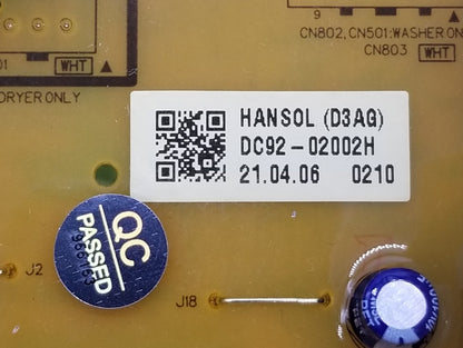 OEM Replacement for Samsung Washer Control  DC92-02002H DC92-02117G