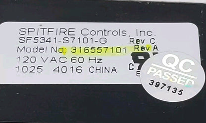 OEM Replacement for Frigidaire Range Control 316557101