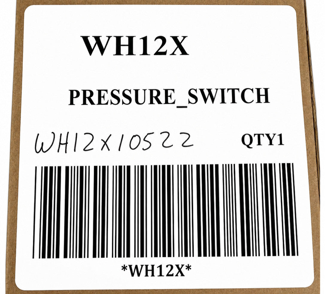 New Replacement for GE Washer Pressure Switch WH12X10522
