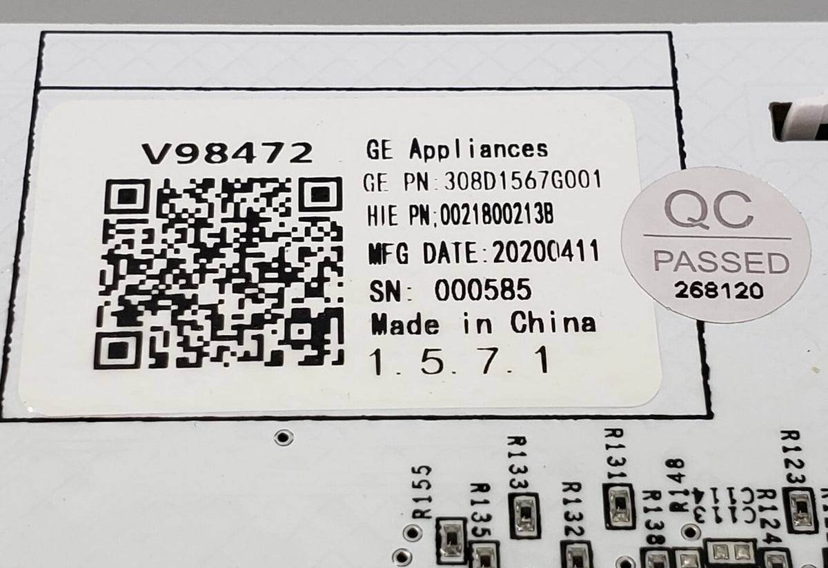 OEM Replacement for GE Washer User Interface 308D1567G001   ⭐  ⭐