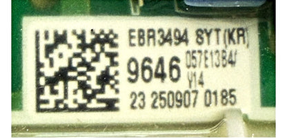 OEM Replacement for LG Dishwasher Control EBR34949646