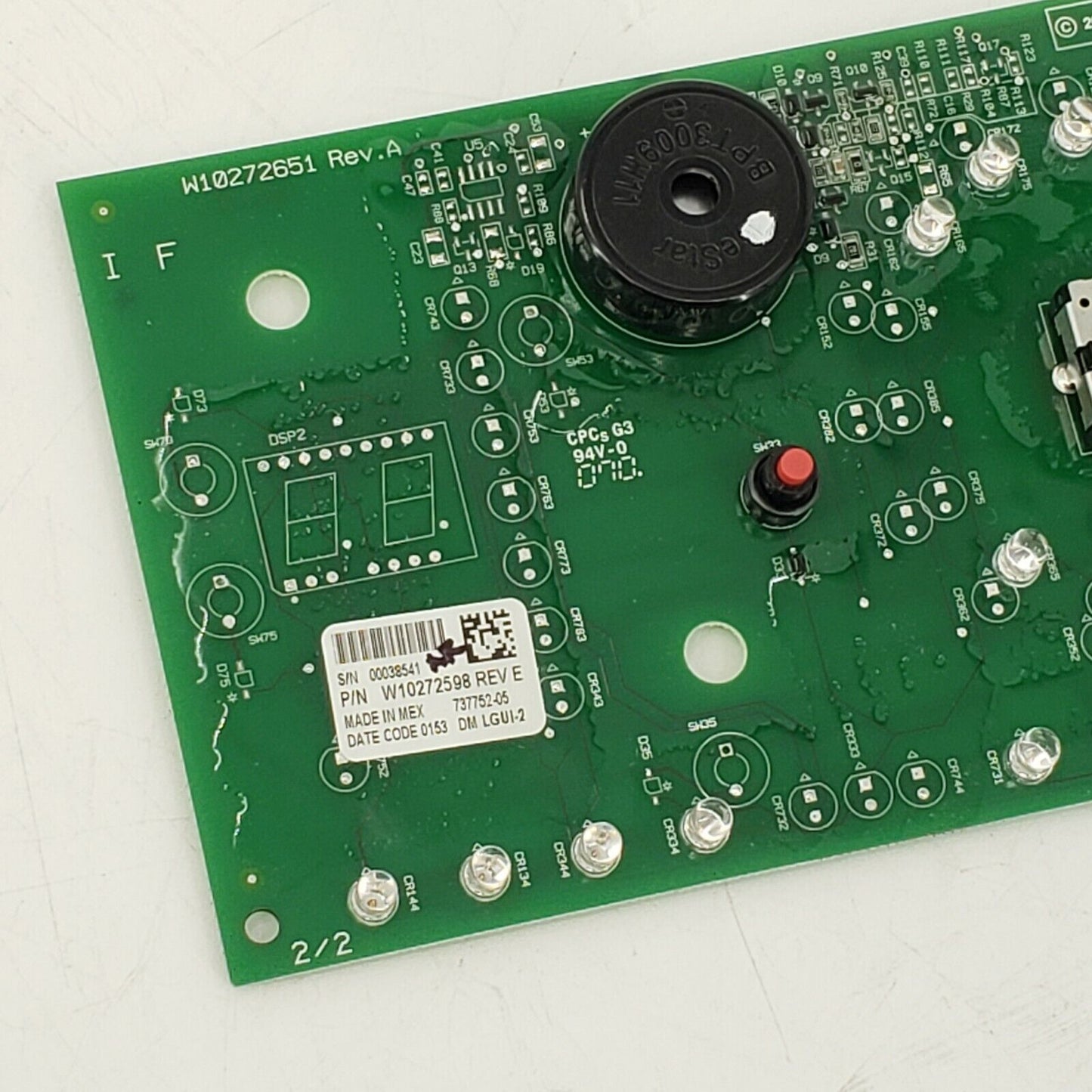 OEM Replacement for Whirlpool Dryer Control Board W10272598