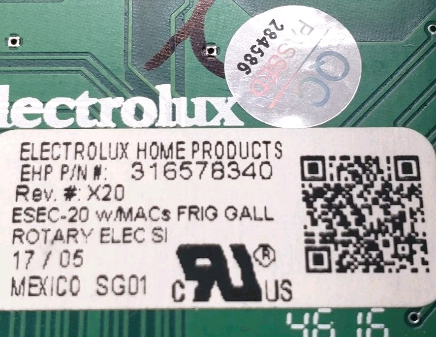 OEM Replacement for Electrolux Oven Control Board 316578340