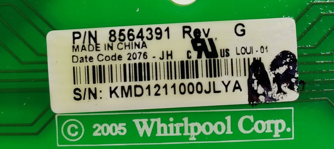OEM Replacement for Whirlpool Washer Control 8564391