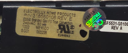 OEM Replacement for Frigidaire Range Control Board 316560106