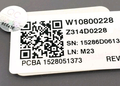 OEM Replacement for Whirlpool Dryer Control Panel W10800228