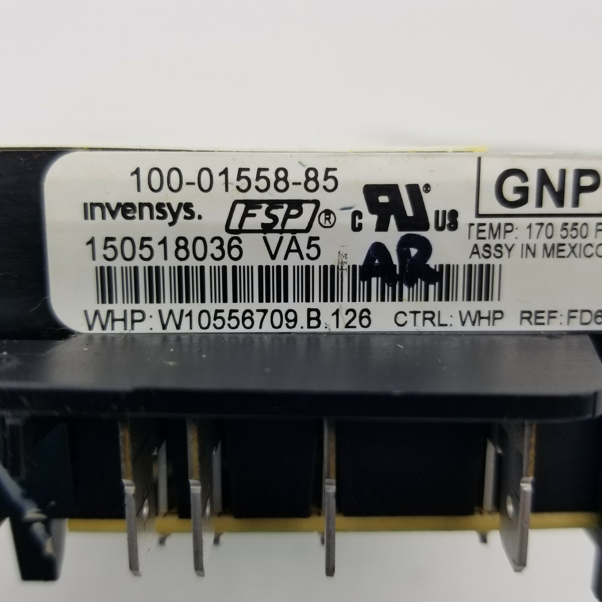 OEM Replacement for Whirlpool Range Control W10556709