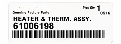 New Replacement for Whirlpool Fridge Defrost Heater 61006198