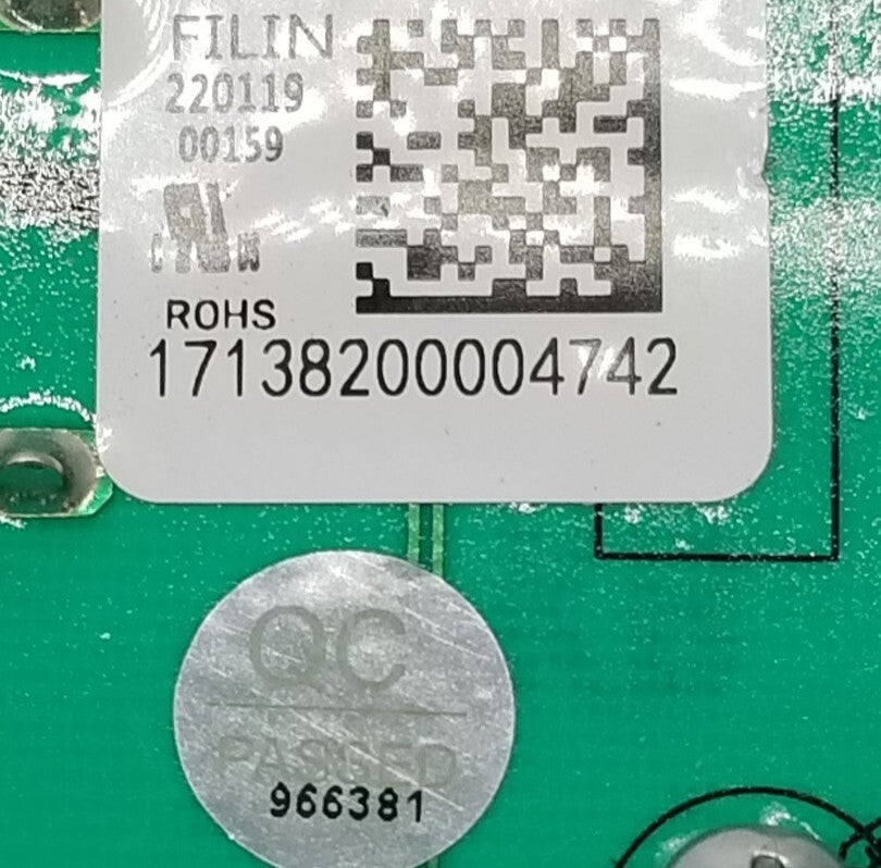 OEM Replacement for Midea Dryer Control  17138200004742
