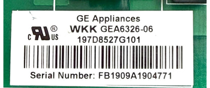 OEM Replacement for GE Fridge Control 197D8527G101