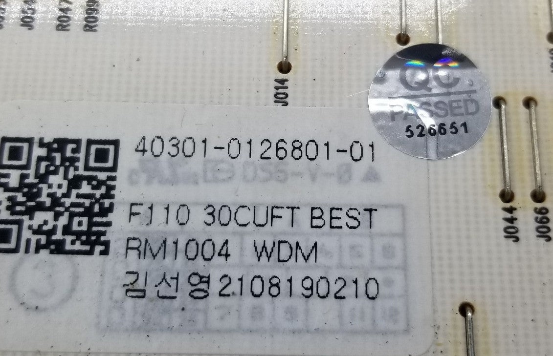 OEM Replacement for Kenmore Fridge Control 40301-0126801-01