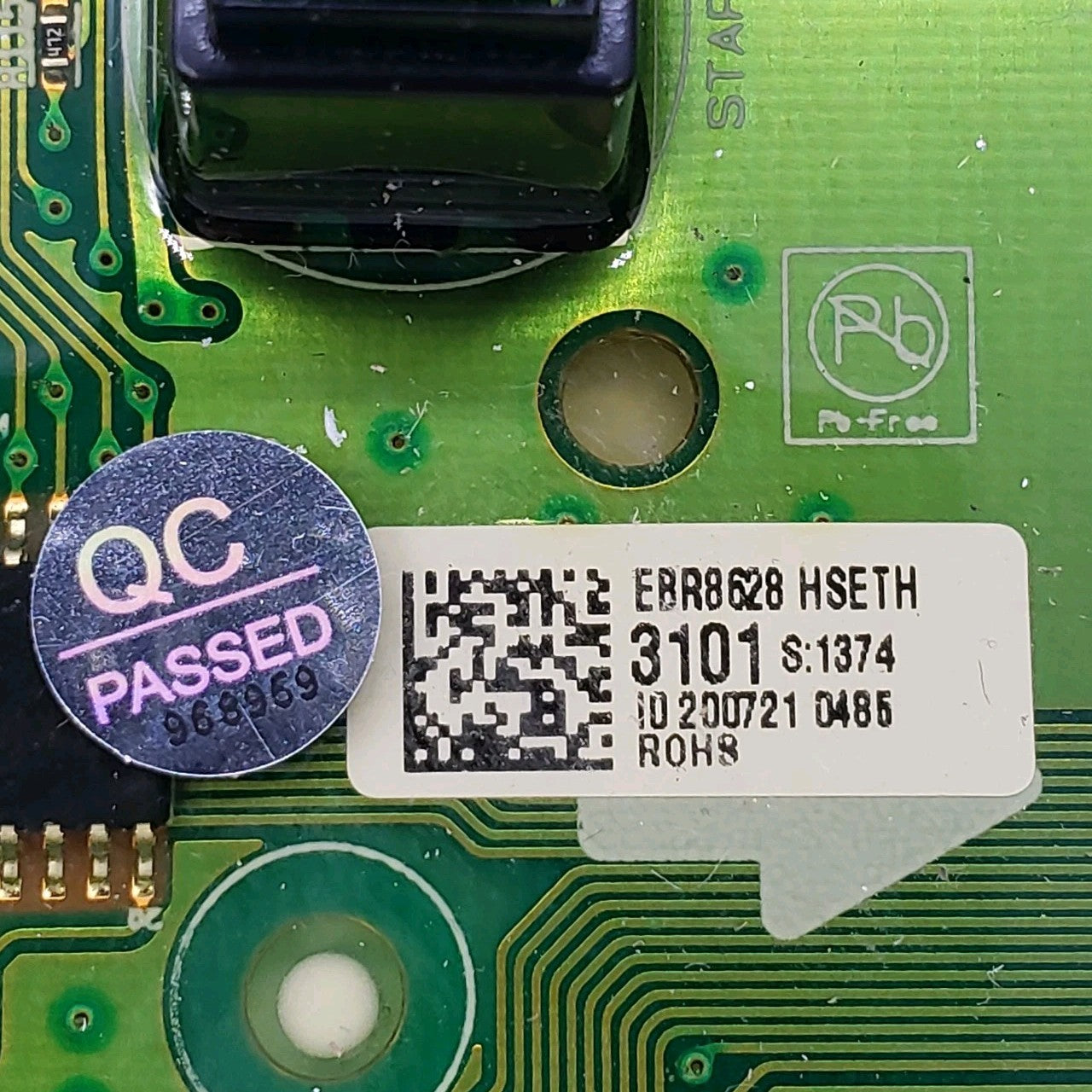 OEM Replacement for LG Washer User Interface EBR86283101