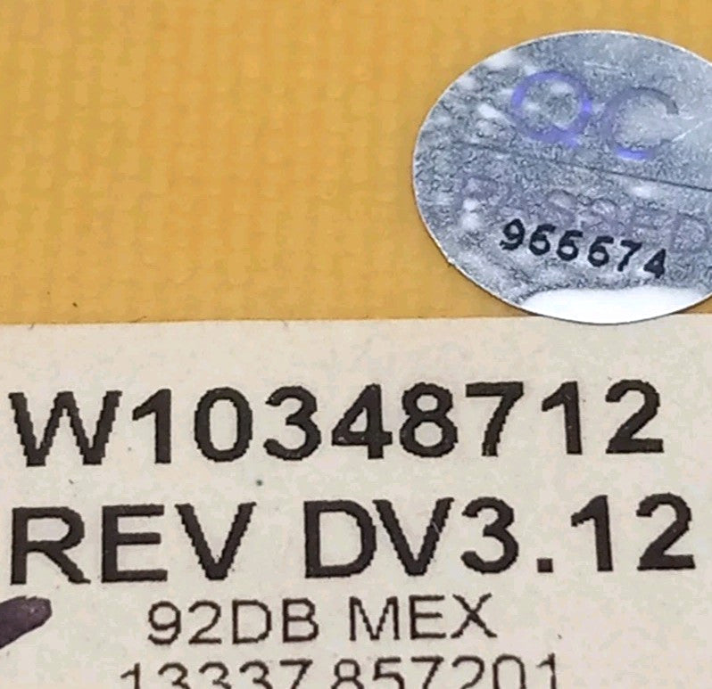 OEM  Replacement for Whirlpool Oven Control  W10348712