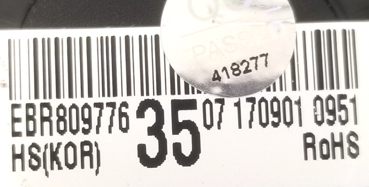 OEM Replacement for LG Refrigerator Control EBR80977635