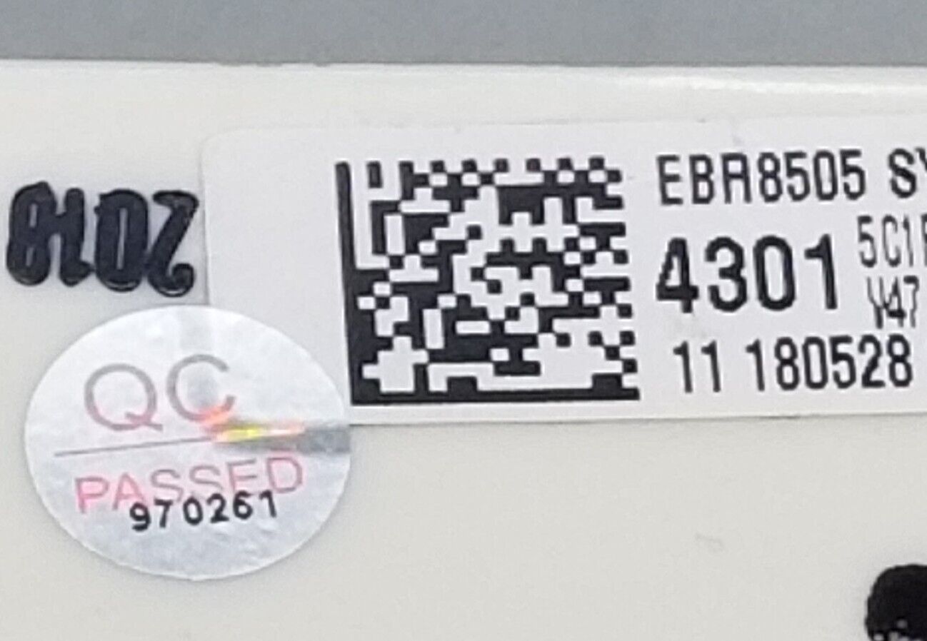OEM Replacement for LG Dishasher Control EBR85054301