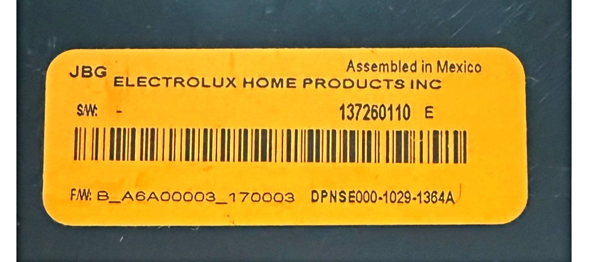 OEM Replacement for Frigidaire Dryer Control 137260110