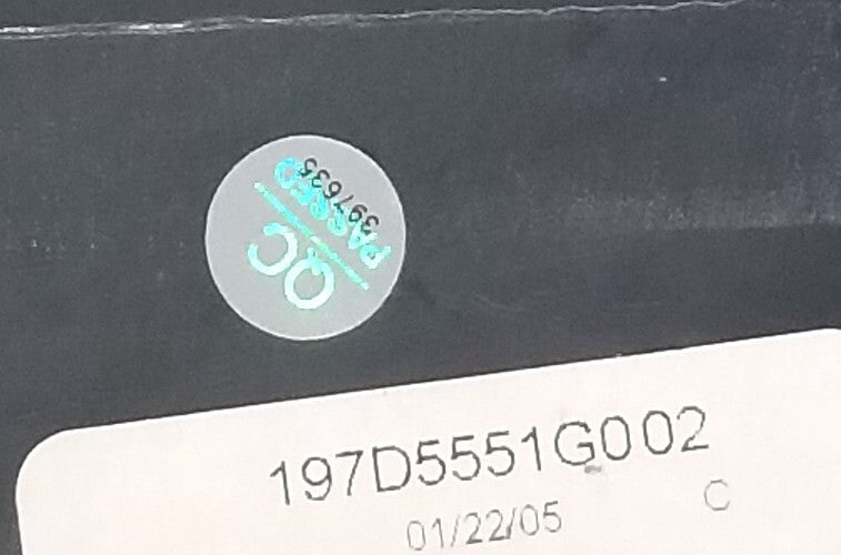 OEM Replacement for GE Fridge Control 197D5551G002   ~ ~