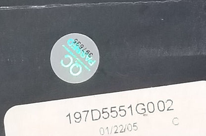 OEM Replacement for GE Fridge Control 197D5551G002   ~ ~