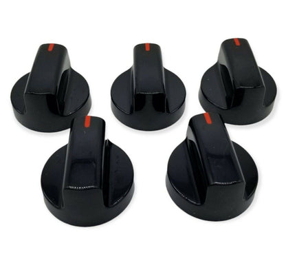 New Genuine OEM Replacement for Frigidaire Range Knobs (Set of 5) 5304508956