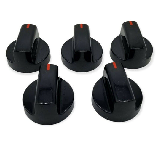 New Genuine OEM Replacement for Frigidaire Range Knobs (Set of 5) 5304508956